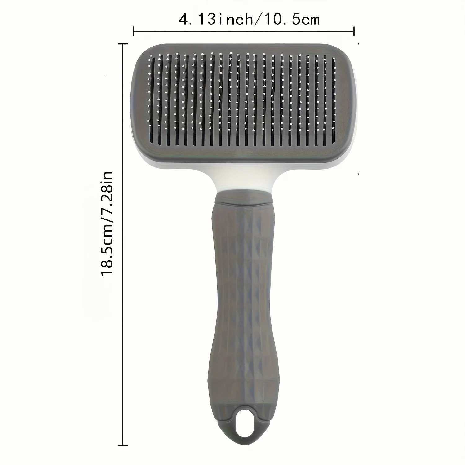 Self-cleaning Pet Hair Remove Comb Cat Slicker Brush Pet Hair Removal Comb For Dogs Cats Grooming Tools Combs Dogs Accessories M251208 - view 3