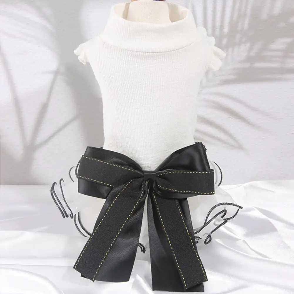 Puppy Clothes Pretty Big Bow-knot Puppy Clothes Anti-friction Dog Dress M251208