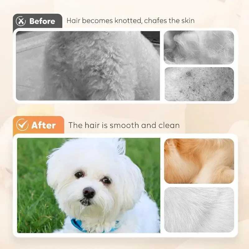Pet Grooming Brush - Bath Massager Bubble Maker Paw Washer Bath Brush Scrubber Shampoo Brush for Long/Short Haired Dogs Cats M251208 - view 4