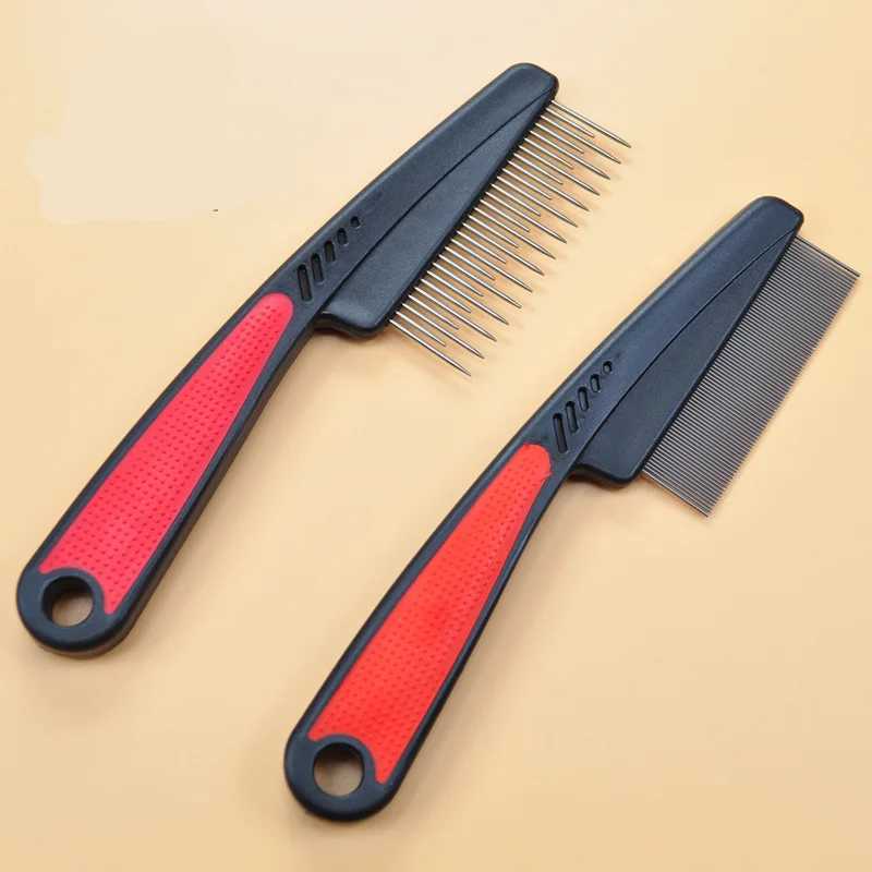 Hot Sale Pet Animal Care Comb Protect Flea Comb for Cat Dog Pet Stainless Steel Comfort Flea Hair Grooming Comb Dog Grooming M251208