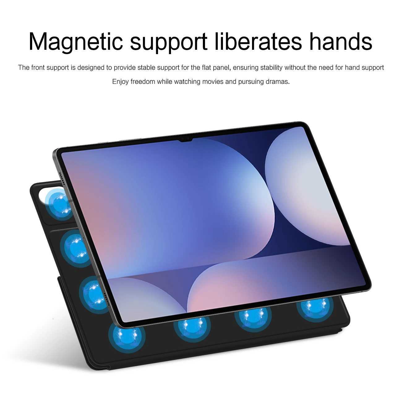 Smart Book Cover For Galaxy Tab S10 tra 5G 146 2024 Magnetic Case Folio For Galaxy Tab S10 124 Tablet Stand Cases C251208