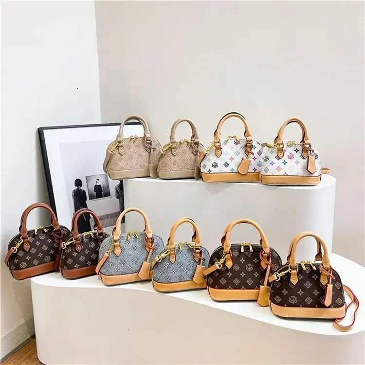 Luxury Niche High-End Shell Bag - 2025 New Vintage Mogram Wens Shoder/Crossbody Handheld Bag Y251208