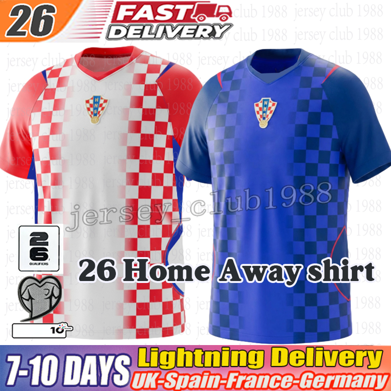 Croatia Jersey 2026 Modric jersey Livakovic Kramaric Brozovic Pasalic Kovacic national football Shirt men kids kits Soccer Jerseys Croatia Shirt