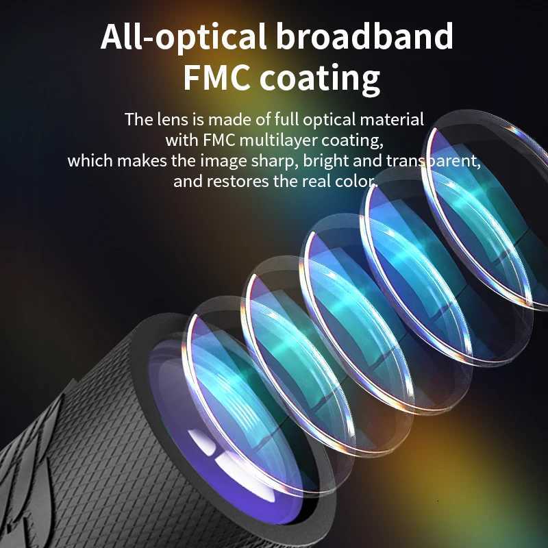 10X42 Telescope Monocar IPX4 Waterproof Bak4 Prism Long Range Powerf For Concerts Cpetitions Hunting Outdoor Camping C251208