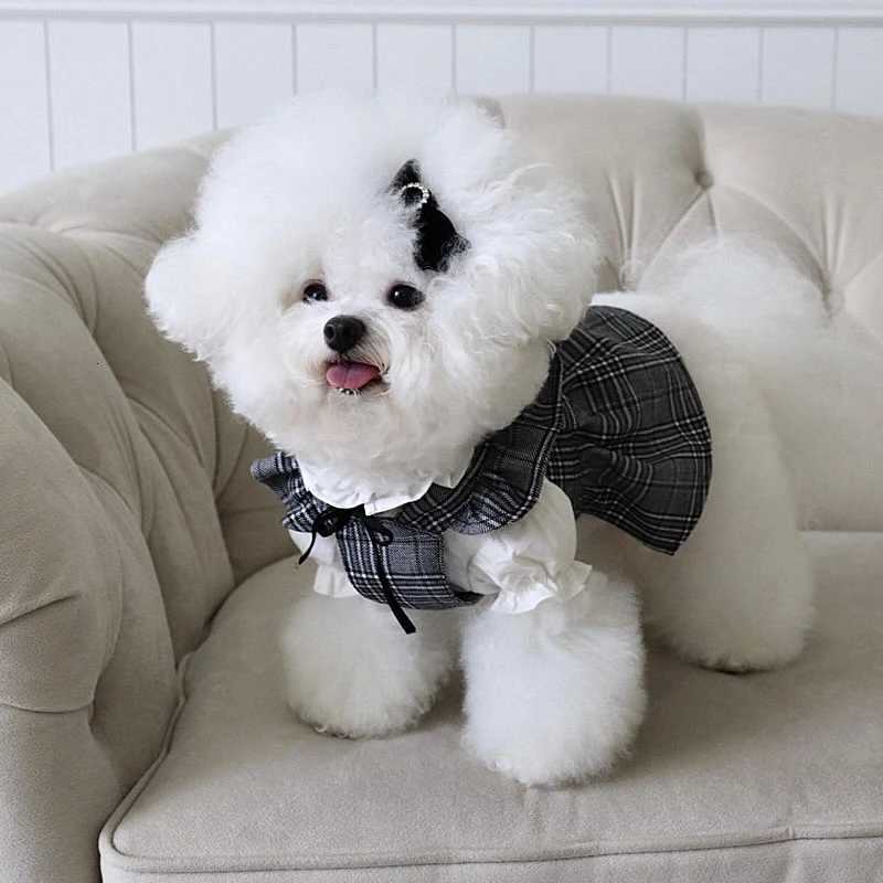 Fashion Dog Pet Autumn Winter Shirt Dress Two-piece Suit Clothing M251208