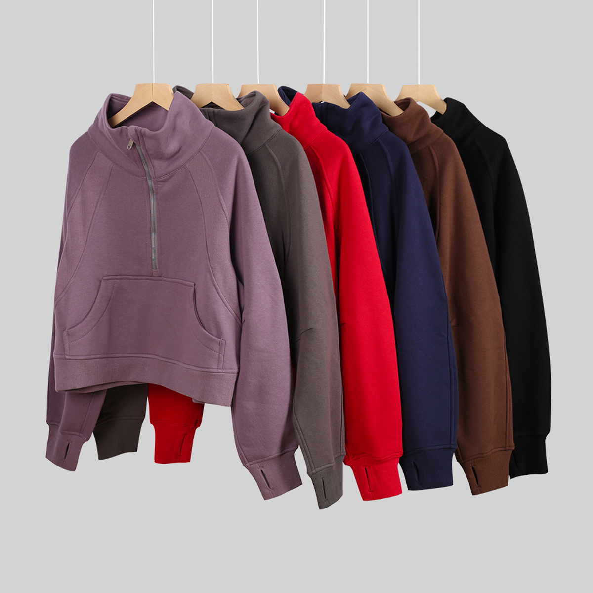 Clothes Scuba Jacket Half Zip Gym Body Sweatshirt Full Zipper Top Hooded Workout Sweater Yoga Hoodie Designer Women Jumper Sports Jackets Athletic Wear aloSport3