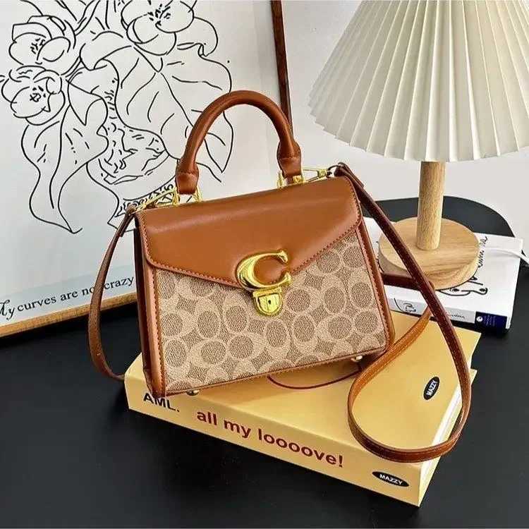 2025 Luxury Brand Fi Square Mini Handbags for Wen - New Arrival PU Material Handheld Shoder Styles Y251208