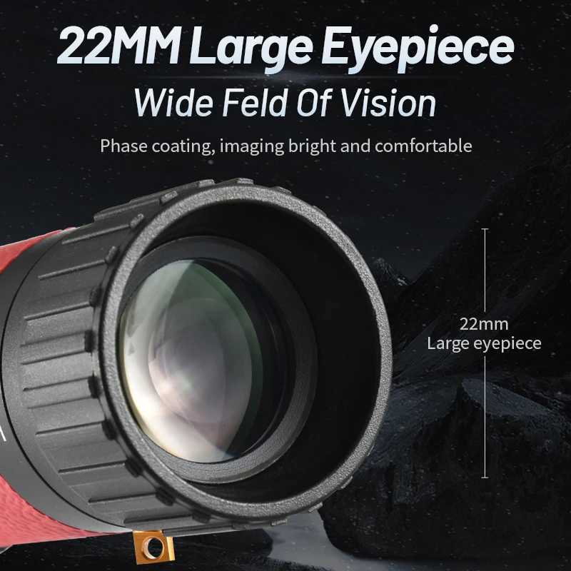GU 8x25 Fl Metal Mono Telescope Mti-layer Coated Imaging Clear Mini Portable Travel Opera Theater Museum Bino C251208