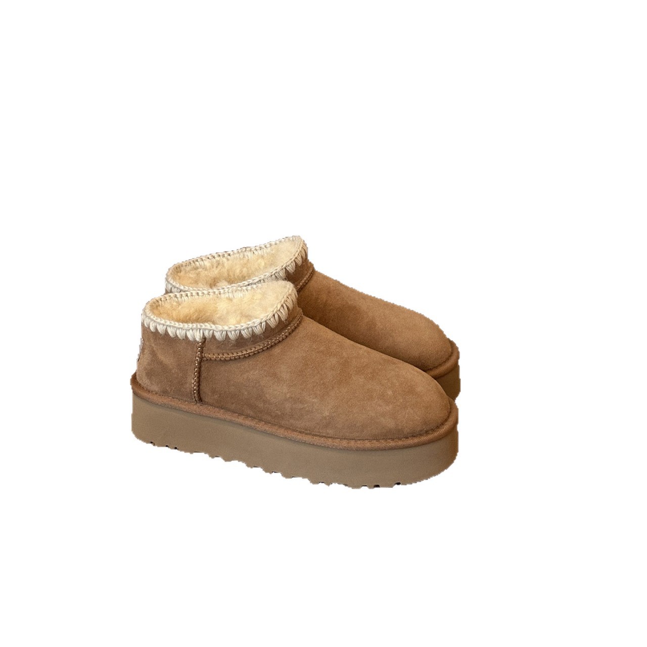 Designer shoes 2025 autumn and winter new thick soled snow boots fashionable and versatile keep warm cotton shoes