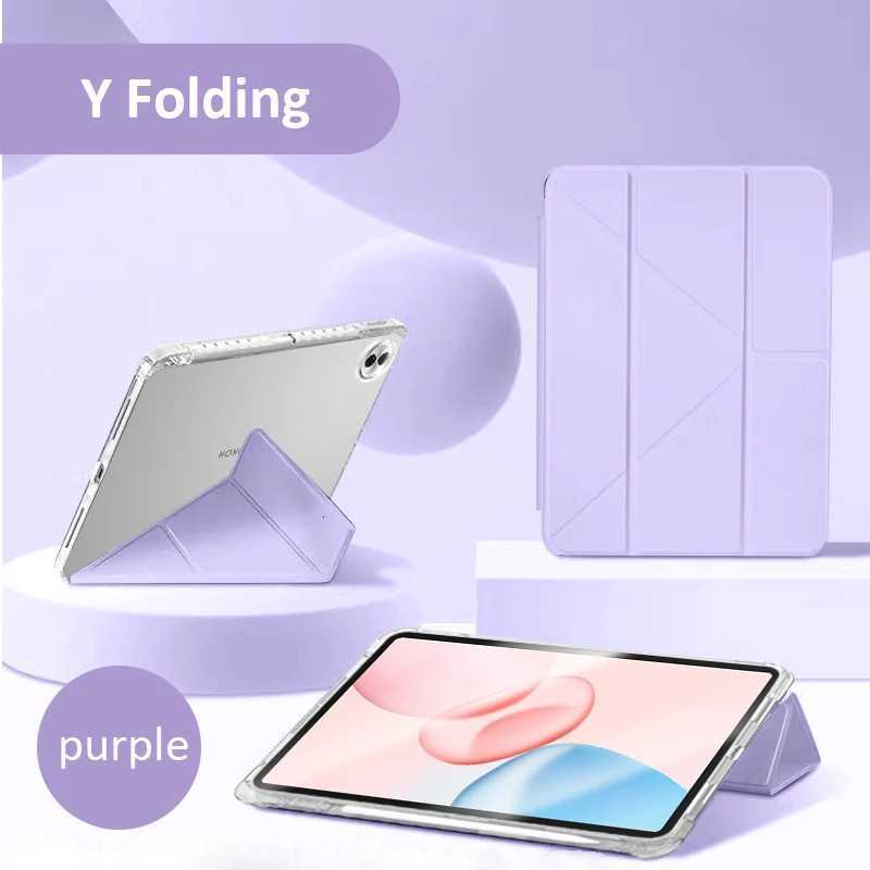 For Honor Pad 10 Case with Pencil Holder Smart Fold Acrylic Clear Stand Cover For Coque Honor Pad 10 121 inch 2025 Case Fuanda C251208