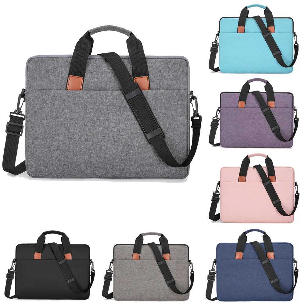 Laptop Sleeve Bag 133 141 156 Inch Notebook Case For Macbook Air Pro Waterproof Portable Travel Carrying Bag Computer HandbagT251208