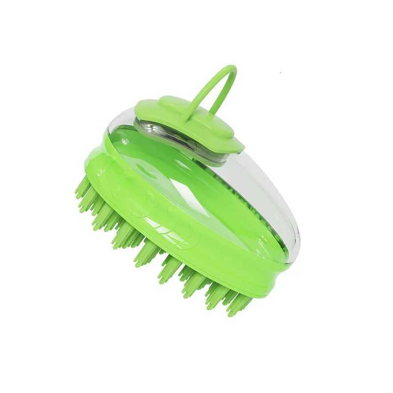 Dog Washing Massage Silicone For Bath Pet Shampoo Brush Dog Bath Brush With Soap Dispenser Dog Grooming Brush M251208 - view 3