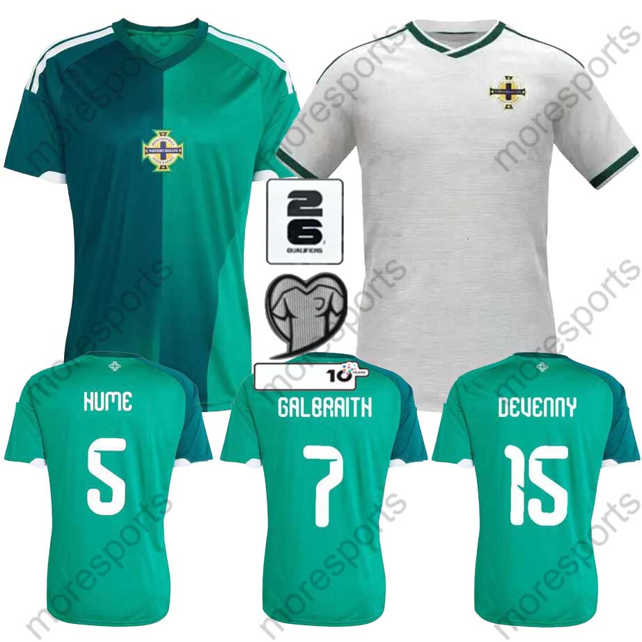 Northern Ireland jersey 2026 2027 soccer jerseys uniform GALBRAITH BRADLEY football shirts