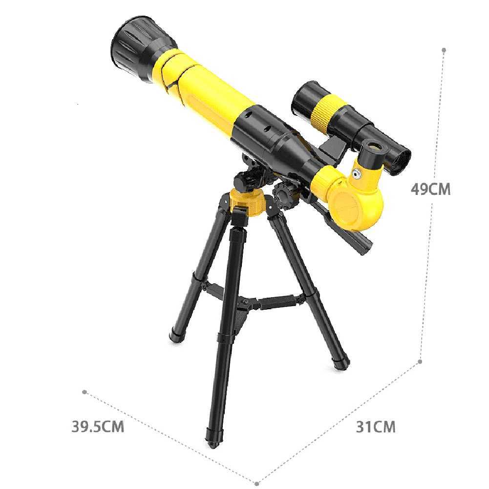 40 X Lens Astronical Telescope Mti-Coated Optics Kids Astrony Telescope with Tripod for Adts Kids Astrony for Gift C251208