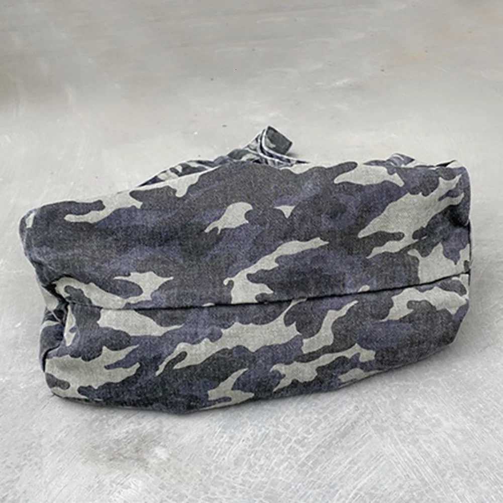 Canvas Messenger Bag Camouflage Wen Tote Handbag Large Capacity Japanese Wable Zipper for Leisure Travel Shopping Hand Bag Y251209