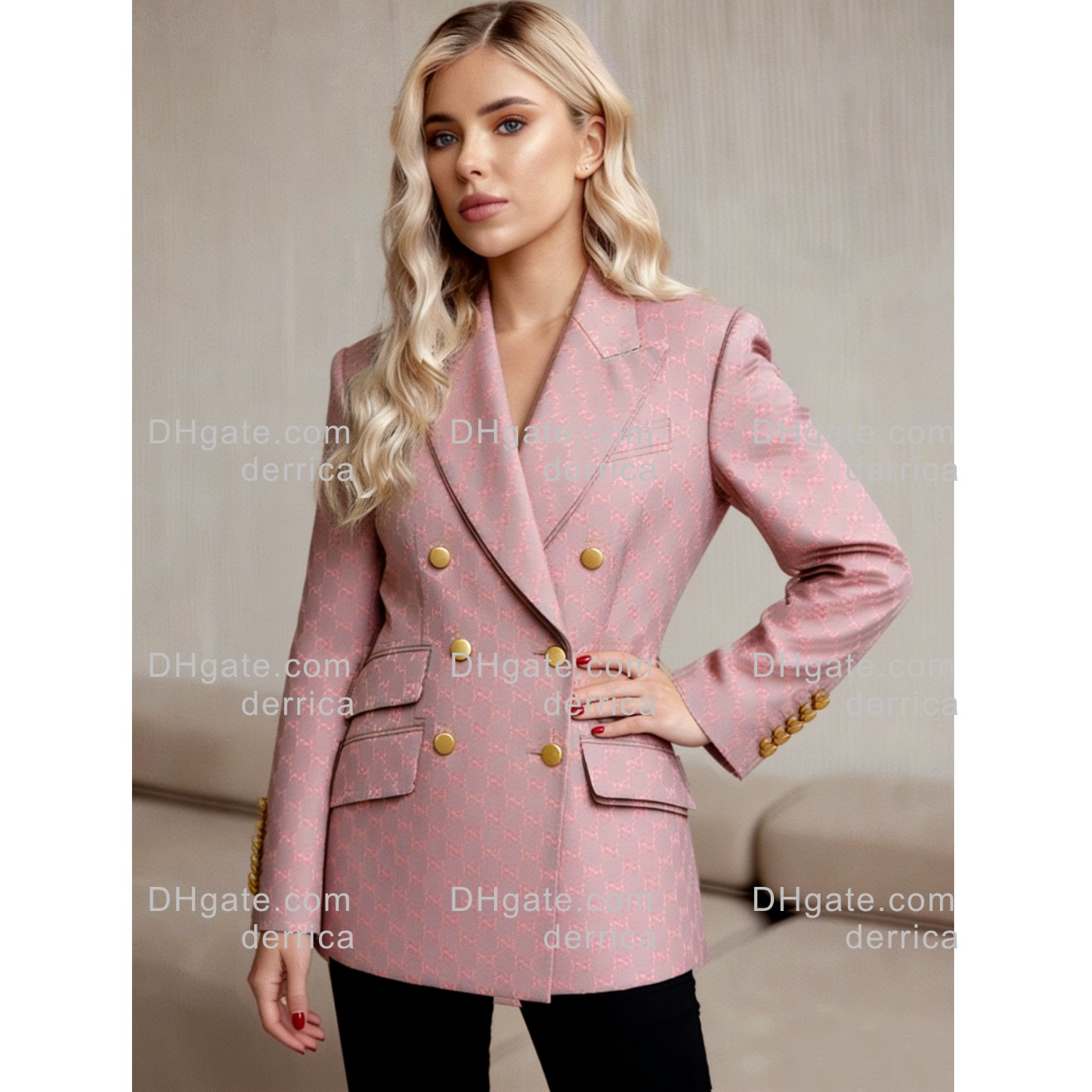 Women's Suits & Blazers designer blazer woman jacket Clothing full letters spring autumn new released tops Size S-2XL