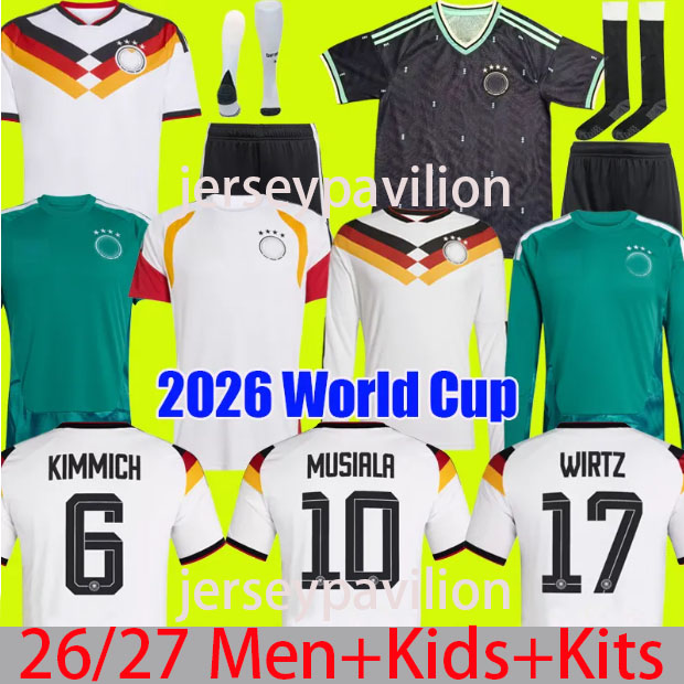 Germany 2026 football jersey Men woman Soccer Jerseys 125 Year Anniversary 25 26 Player Men Kids Version HUMMELS KROOS GNABRY MUSIALA Beckenbauer MULLER HAVERTZ