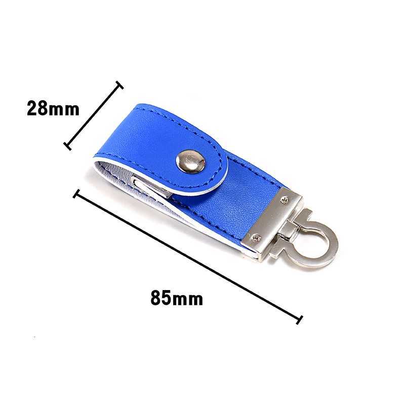 JASTER wholes Leather USB Flash Drive pendrive 4GB 8GB 16GB 32GB 64GB keychain Pen drive 32GB flash Memory stick usb creativo C251209