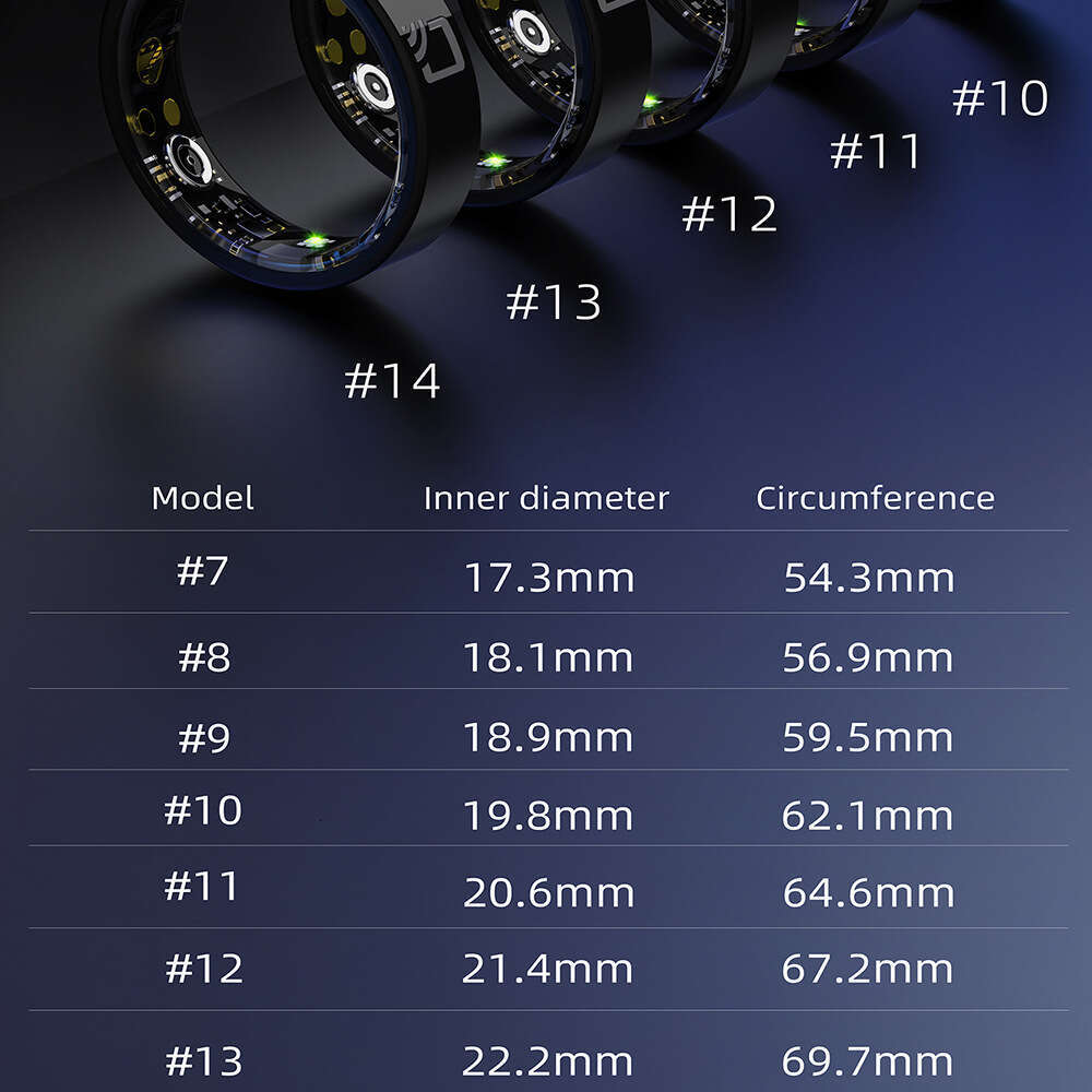 Famous Brand Smarthealth Ceramic Smart Ring NFC Heart Rate Blood Oxygen Sleep IP Waterproof Smartring Health