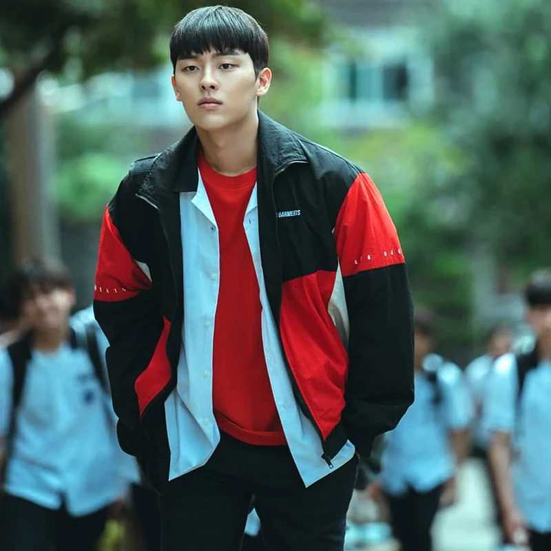 Ahn Suho Weak Hero Class 1 Jacket Unisex Sports Coat Men Women Track Activewear Tops Loose Outerwear Qt8 Garments Zip Clothing W251209