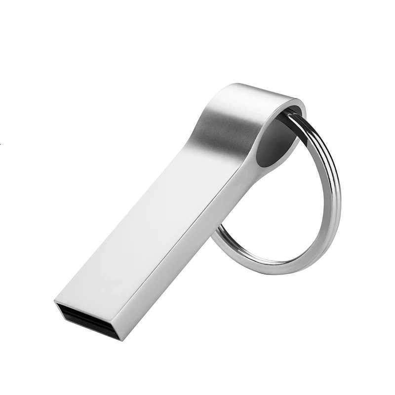 metal pendrive Usb flash drive 16gb 32gb 64gb 128gb usb 20 waterproof cle usb 4gb 8gb pen drive 20 Gift usb key C251209
