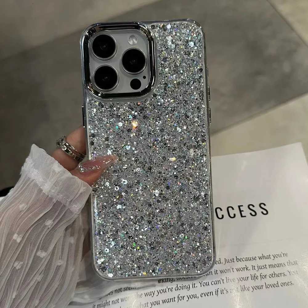 Luxury Bling Glitter Shockproof Phone Case For iPhone 17 Air 16 15 14 13 12 11 Pro Max Plus Soft Bumper Protection Cover C251209