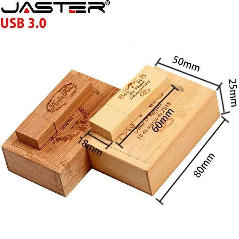 Wooden USB 30 Flash Drive 128GB High Speed Pen Drive 64GB Cust Memory Stick Photography Wedding Gifts Pendrive 32GB C251209