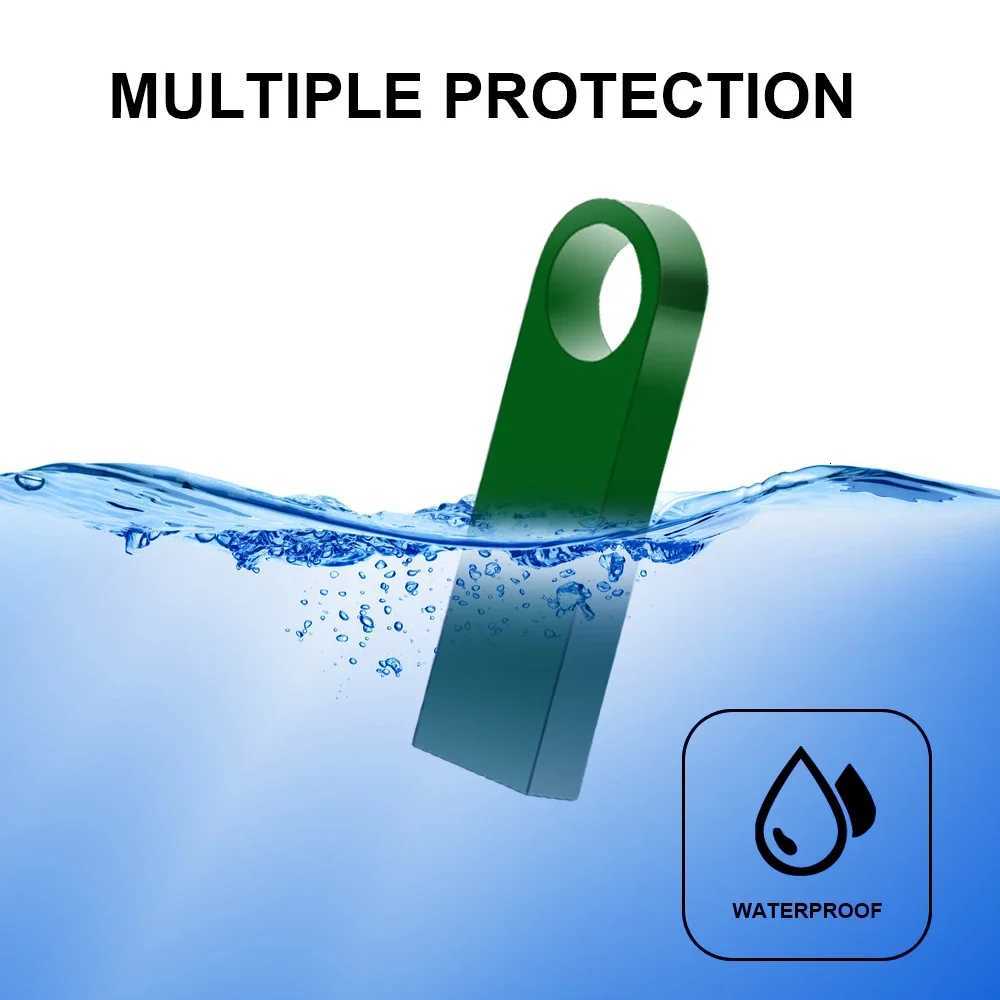 USB Flash Drive 20 Flash Pendrive 128GB 64GB 32GB 16GB 8GB Cle USB20 Metal Stick Pen Drive High Speed 8GB 16GB 32GB 64GB 128GB C251209