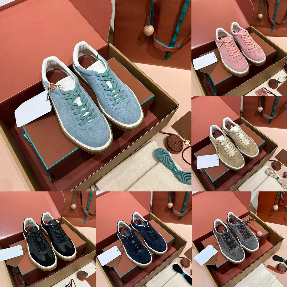 Designer shoes men women casual shoes training shoes sneaker suede outdoor training shoes multicolor non-slip sole shoes