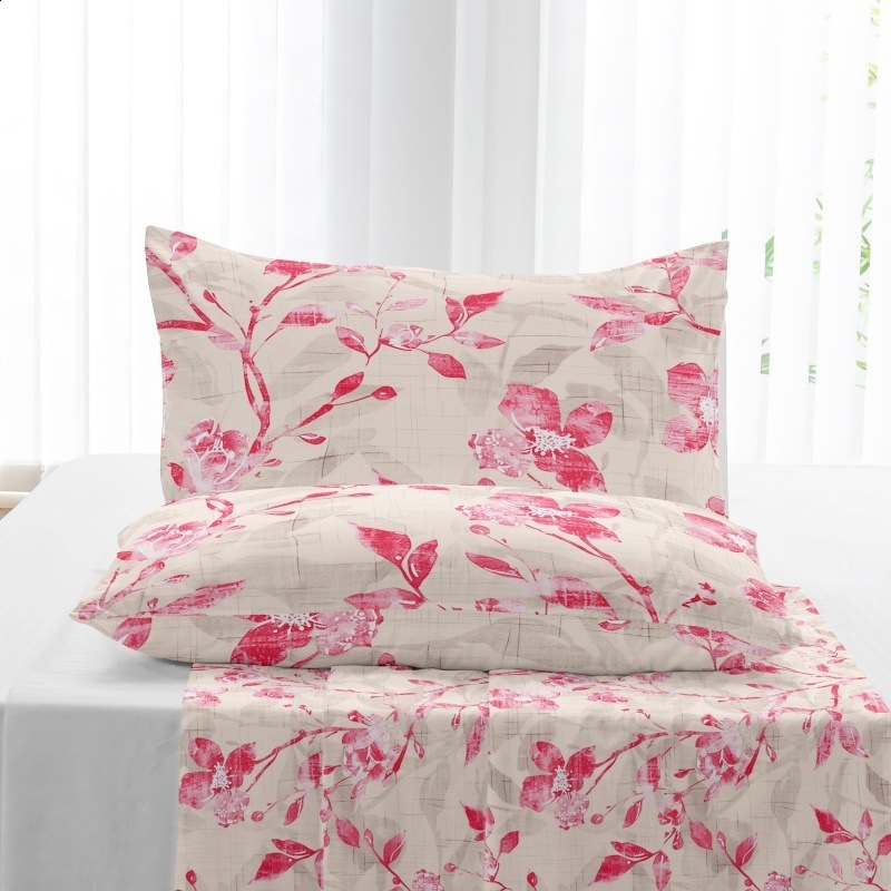 1 Simple modern Geometry printed matte Fitted Sheet bedroom printed bed cover bedding excluding pillowcases 251128