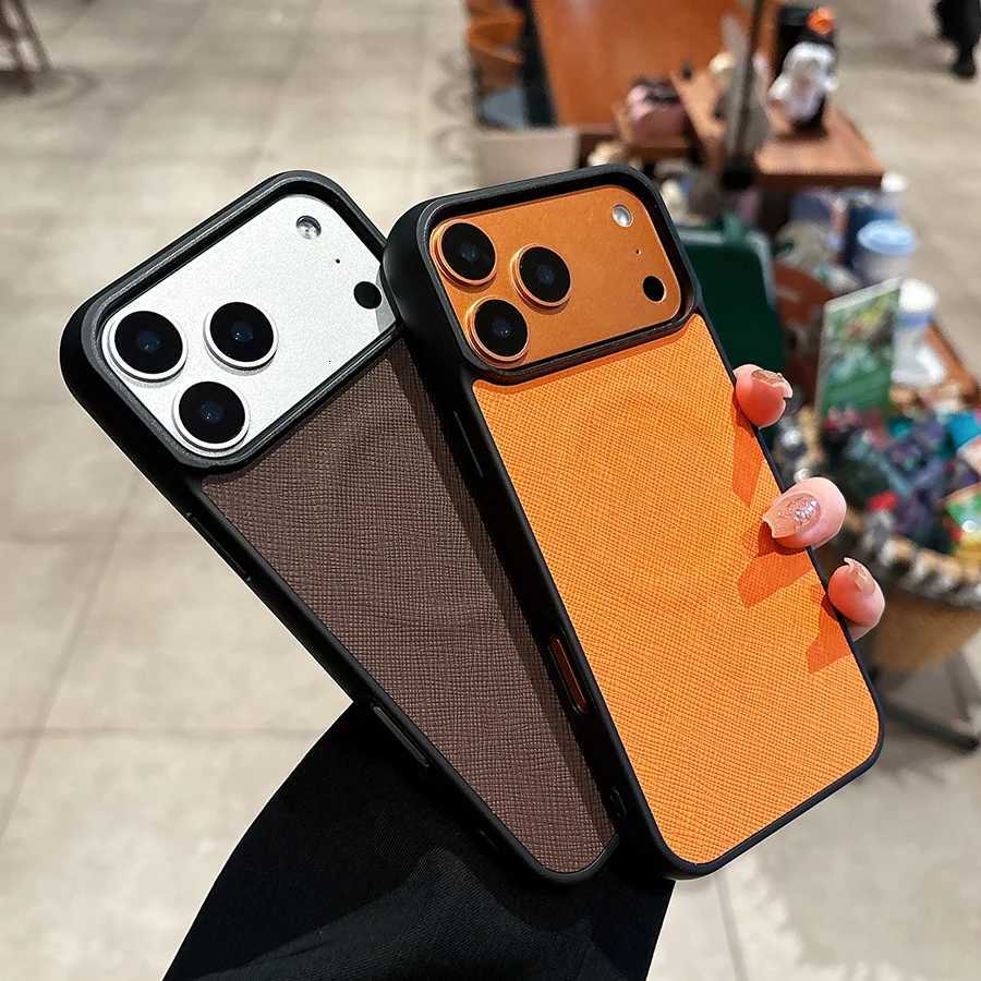 Retro Leather Protection Phone Case for iPhone 17 Air 16 15 14 Plus 13 12 11 Pro Max Charging Function tra Slim Cover C251209