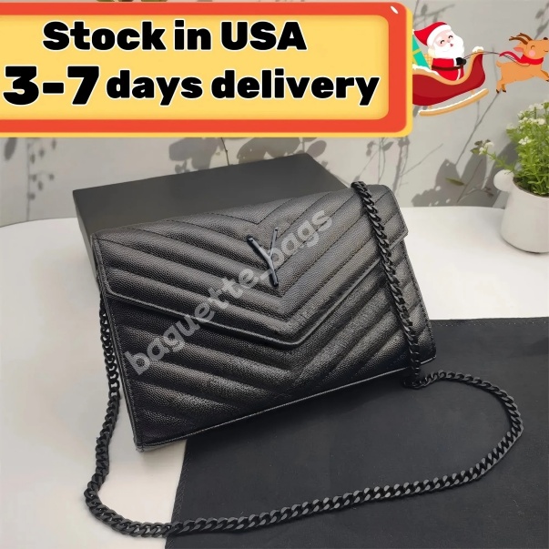 Caviar Luxury Designer shoulderbag Bag Handbags High Quality Chain Bag Shoulder Bags Fashion Crossbody Purses Designer Woman Handbag Dhgate cross body Bags purse 1