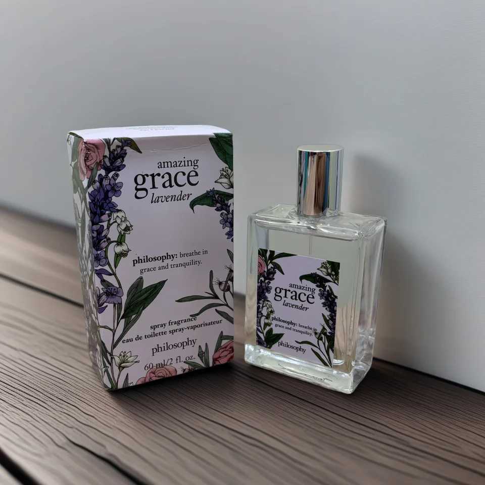 Philosophy Amazing Grace Lavender Eau De Toilette for Women Delicate Charming Perfume with Lavender Berry Musk NotesT251209