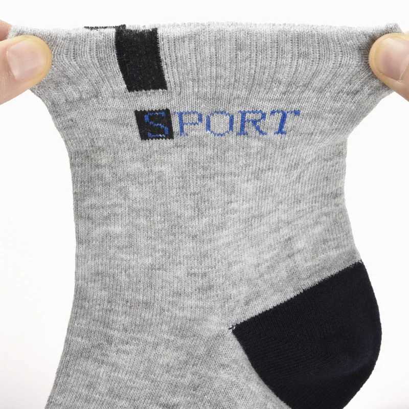 10pcs5 Pairs Comfort Cotton Mens Socks High Quality Sport Breathable Summer Autumn Socks Long Sock For Mens Calcetines SokkenT251209