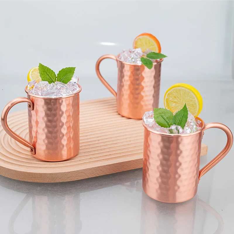 100 400ml Copper Moscow Me g 1/2/3/4PCS Durable Coppery Beer gs Coffee g Milk Cup e Copper Bar Cup H251209