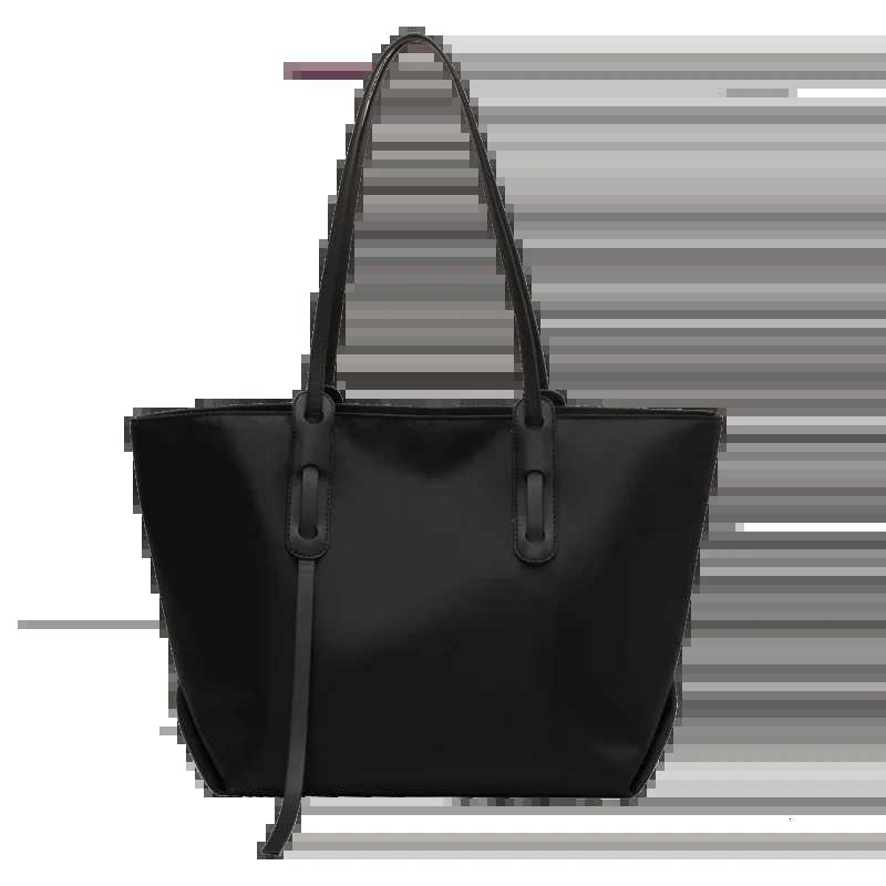 Simple Casual Oxford Shoder Bags Solid Large Capacity Sense of Luxury Tote Bags for Wen 2024 Fi Versatile Classic Style Y251209