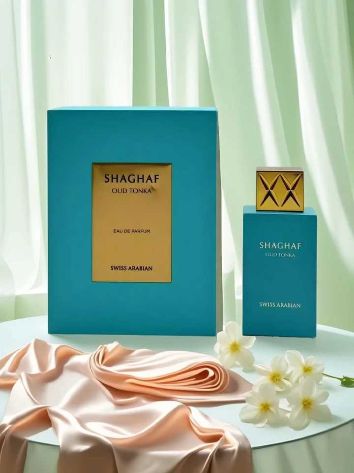 Swiss Arabian Shaghaf Oud Tonka Vanilla Perfume Warm Amber Earthy Woody Arabic Fragrance 25 ozT251209