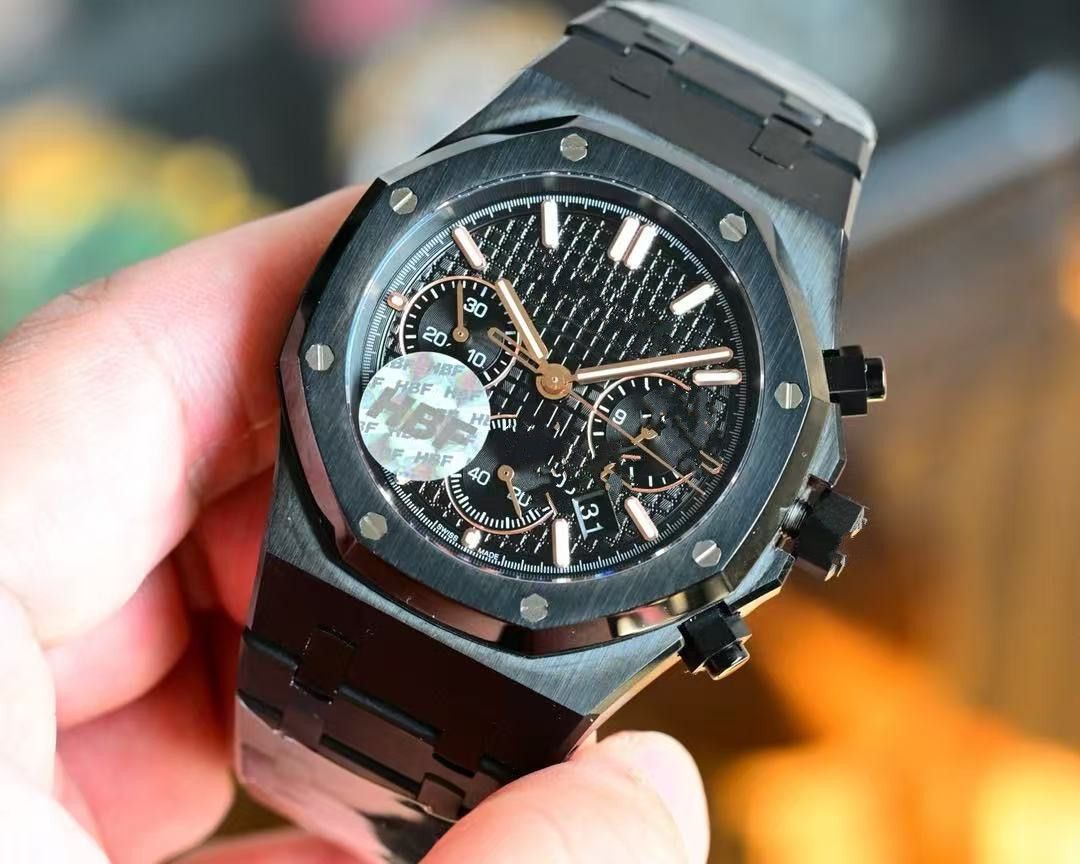 Luxury Men's Automatic Mechanical Watch - HBF Factory with 7750 Movement Super Waterproof Feature (41mm)