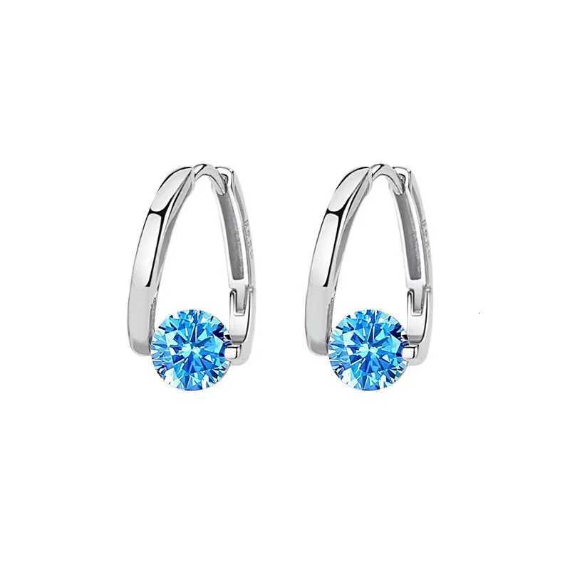 Korean Fashion Zircon Drop For Women Jewelry 2025 Trending New Luxury Womens Geometric Hoop Earrings Pendientes Gifts K251209 H260129