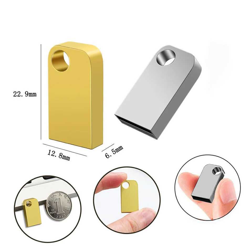 mini car pen drive USB 30 4GB 64GB 32GB high speed metal usb Flash Drive 16GB usb flash drive portable 128GB usb gift C251209