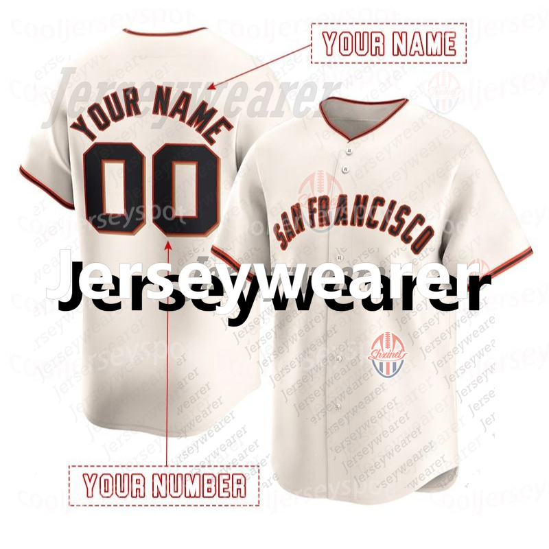 Custom Baseball Jerseys Rafael Devers Willy Adames 51 Jung Hoo Lee Baseball Stitched Logan Webb Bailey Yastrzemski San Francisco 11