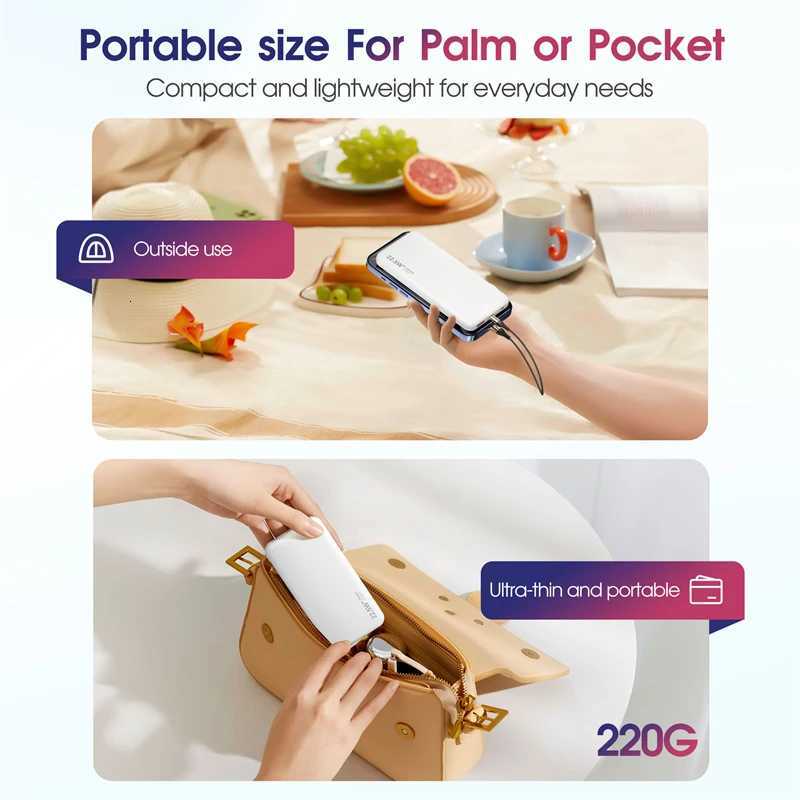 Power Bank 10000mAh PD20W Fast Charging Mobile Phone Charger for iPhone 16 15 Powerbank External Battery H251209