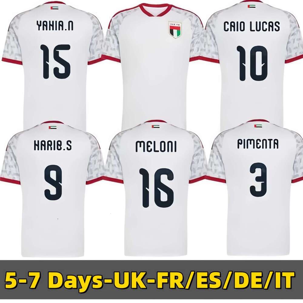 UAE 25 26 United Arab Emirates Soccer Jerseys Home away Short Sleeve Football Shirts men kits 2025 2026 kids football shirts Q