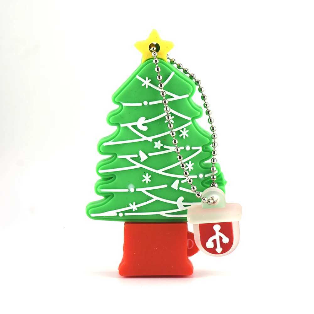 cute Santa Claus usb flash drive 4GB 8GB 16GB memory stick 32GB 64GB cartoon snow boots 128GB U disk Christmas gift pen driv C251209