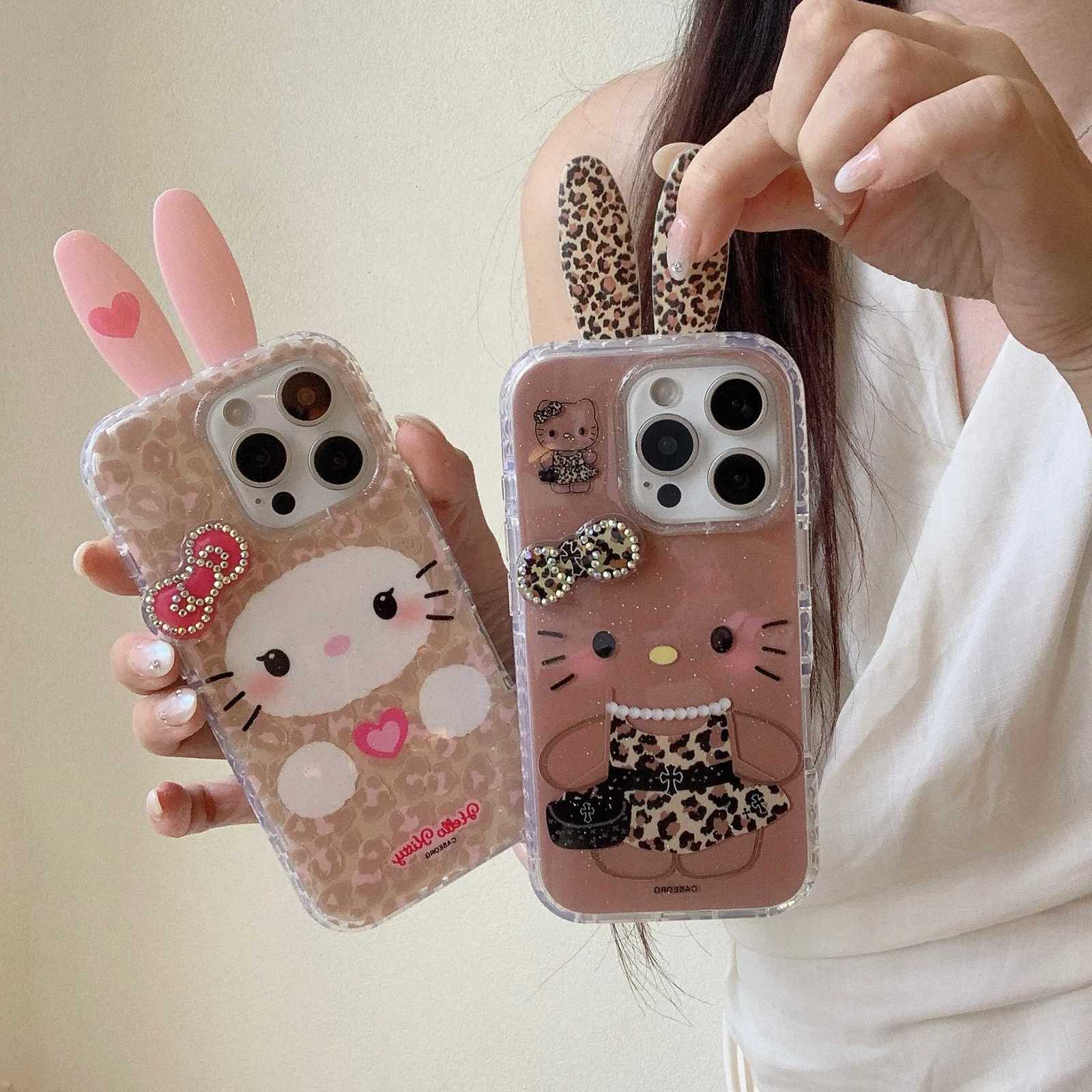 er Cute Rabbit Ears Phone Case for iPhone 14 15 16 17 Pro Max - Birthday Gift Melody Design Latest Item C251209