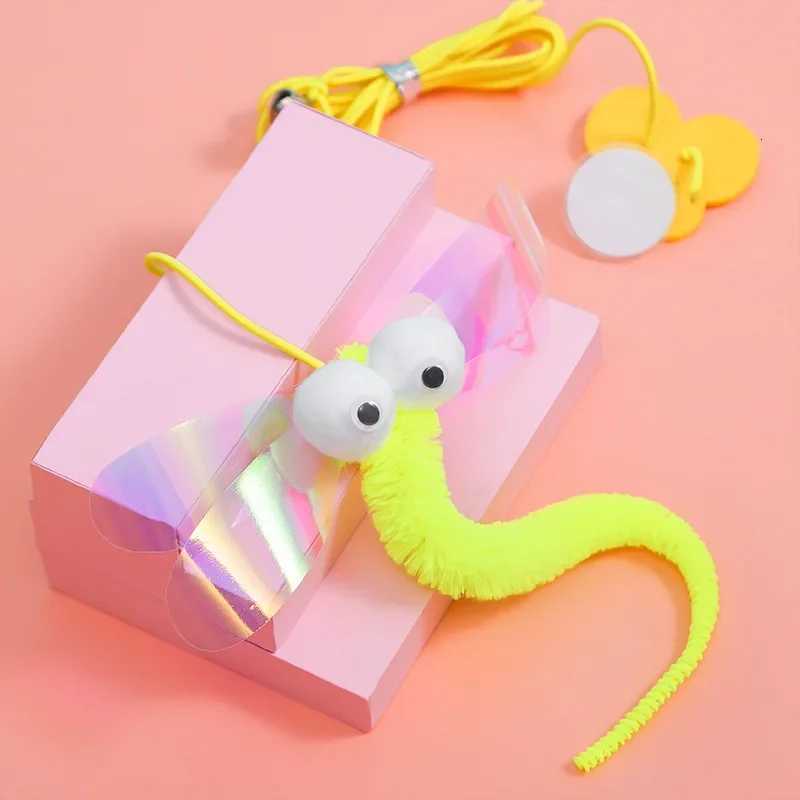 Cat Toys Interactive Adjustable Pet Bite Resistant Rope Hanging Door Swing Funny Cat Stick Pet Toys Products Kitten Supplies M251209