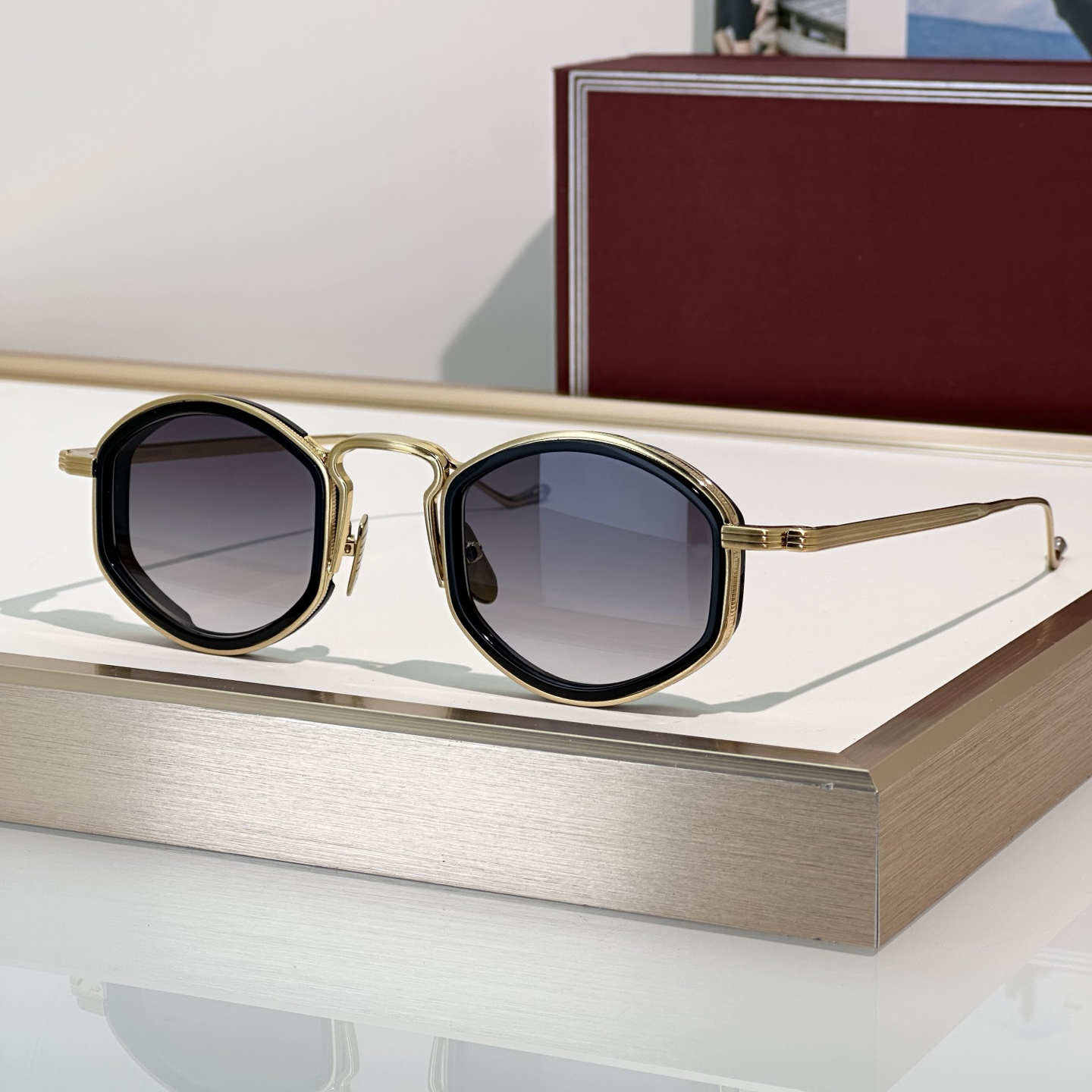 Sunglasses For Men Women Fashion ARAGON Designer Stylish High Street Catwalk Style Anti-Ultraviolet UV400 Acetate Oval Full Frame Glasses With Box