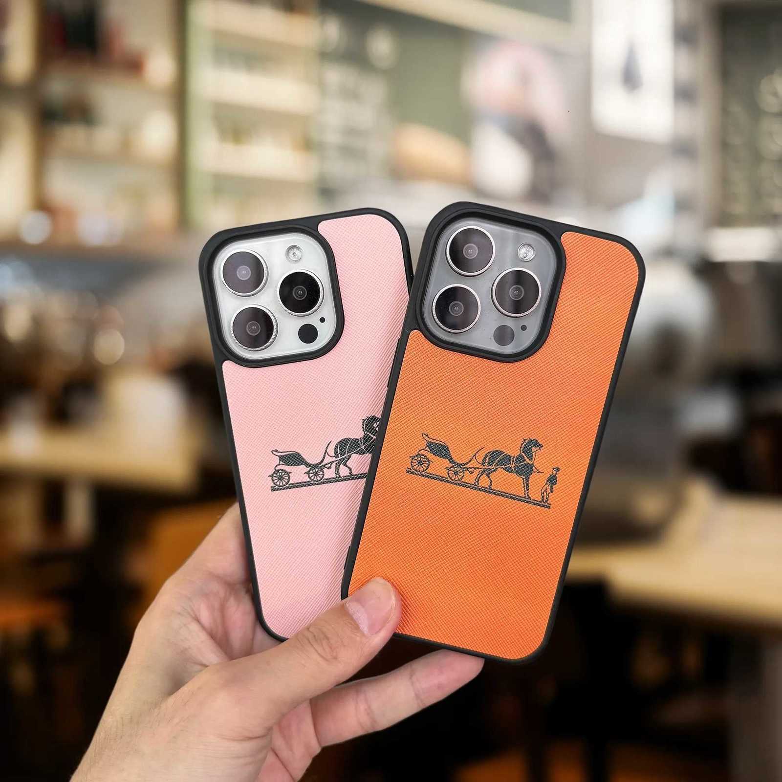 streetwear phone case for iphone 17 16 15 14 plus 13 12 11 pro max cover Luxury funda Cross pattern leather cases carcasa C251209