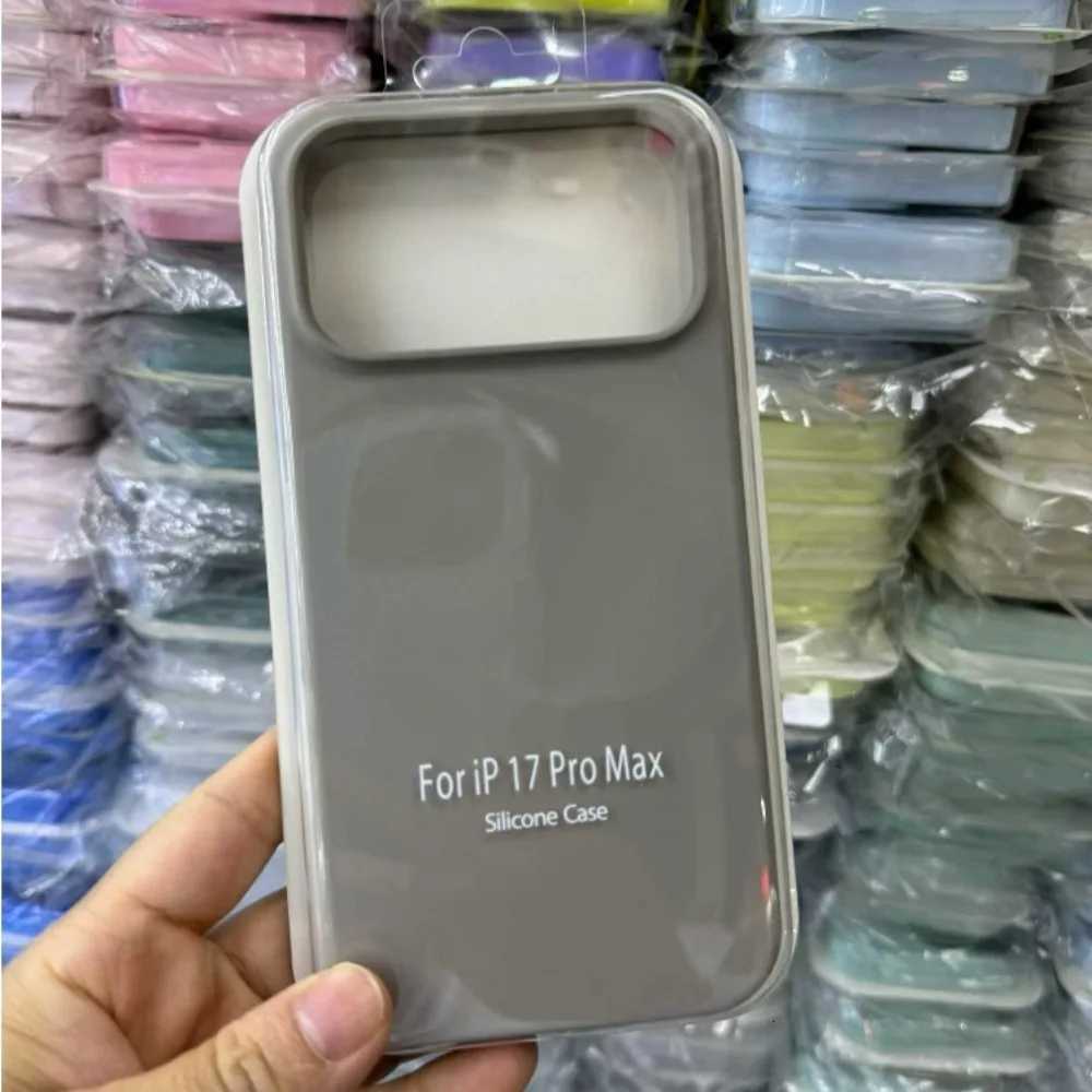 Fashion Candy Pure Color Smooth-Touch Case For IPhone 17 Air 16E 15 14 Plus 13 12 11 Pro Max Liquid Silicone Soft Cover C251209