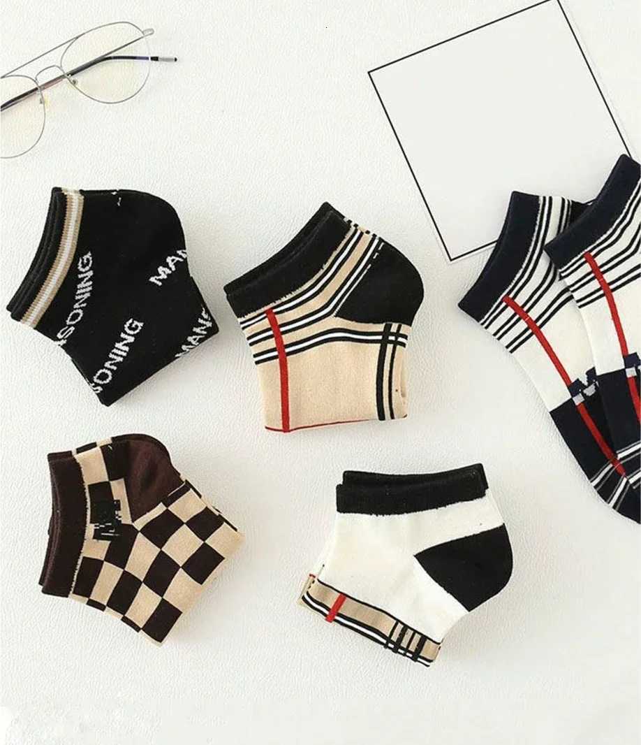 5PCS Mens Thin Low-Cut Socks Breathable Anti-Odor Moisture-Wicking Lightweight Comfortable Versatile for Daily WearT251209